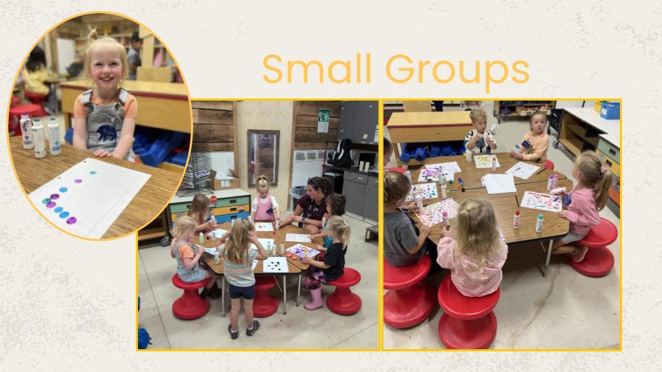 small group time at farm school preschool pictures of students working in pictures